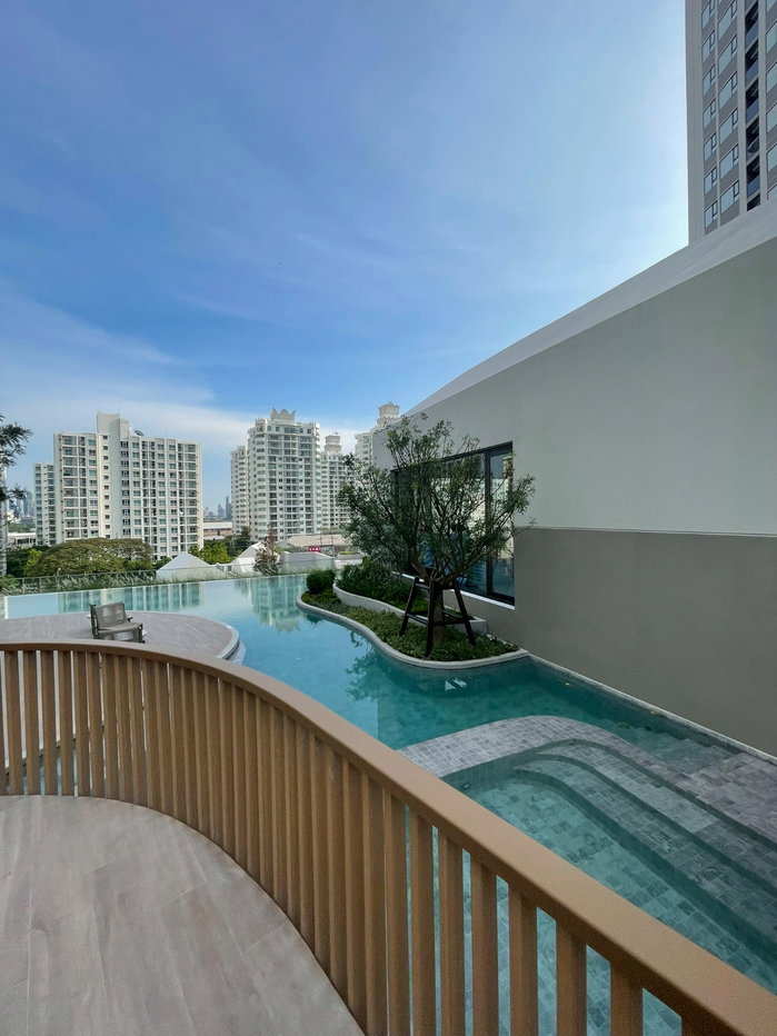 รูป ให้เช่าคอนโด โค้บบ์ รัชดา-พระราม 9 ห้องใหม่แกะกล่อง 2ห้องนอน โทร. 082-389-9314 (บู) - รูปที่ 6/19