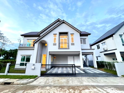 บ้านเดี่ยวให้เช่า : 🏡 ให้เช่า บ้านใหม่ โครงการ Sansiri Community 📍 สราญสิริ จตุโชติ
