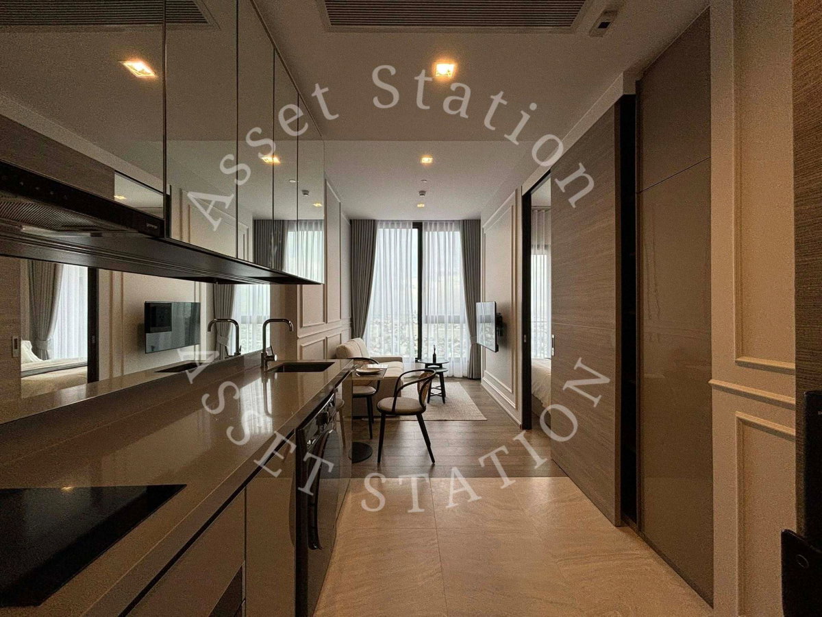รูป 🌟ด่วน!🌟 The Crest Park Residences ห้องว่างพร้อมเช่า ชั้นสูง ใกล้  MRT พหลโยธิน💎 - รูปที่ 7/9