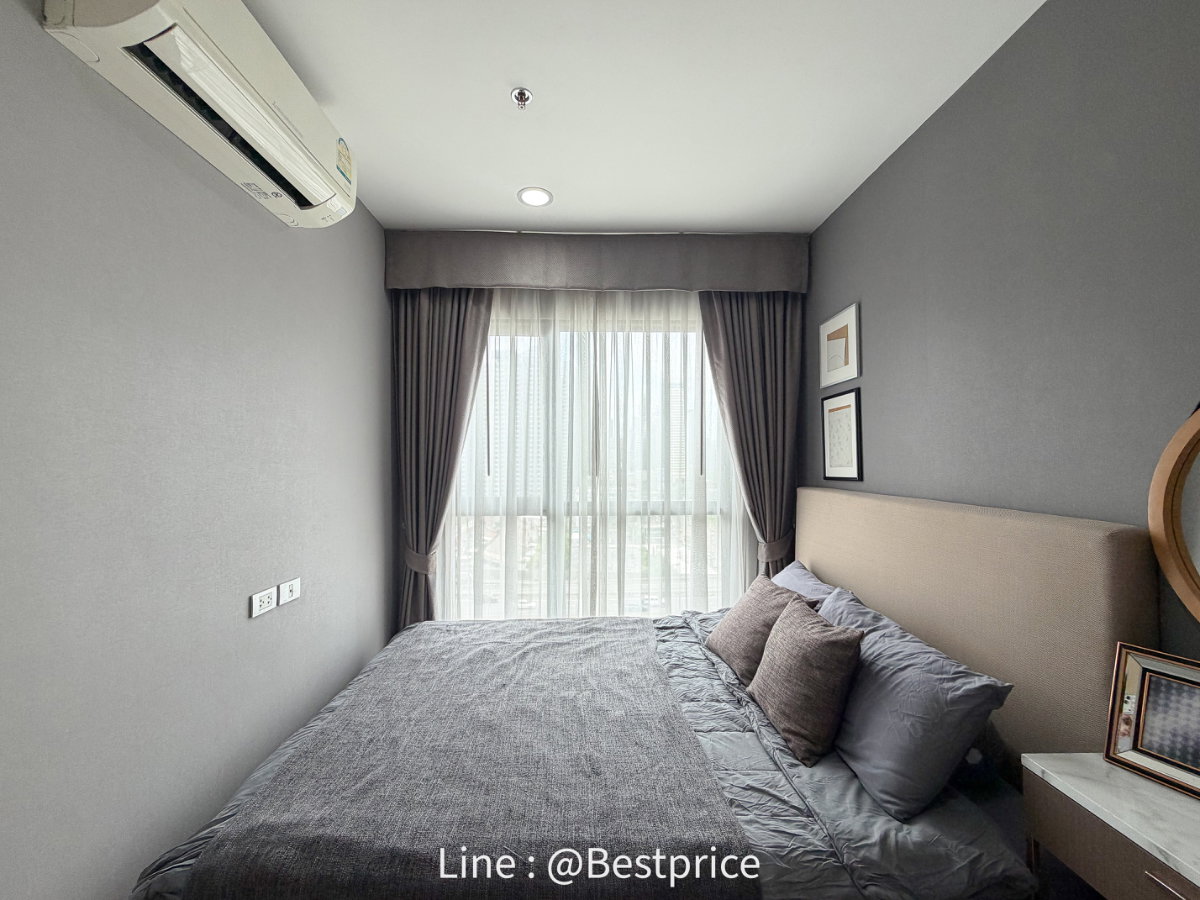 รูป BESTPRICE ให้เช่า Rhythm Asoke 2 ห้องสวย เฟอร์ครบ ราคาพิเศษ - รูปที่ 12/14