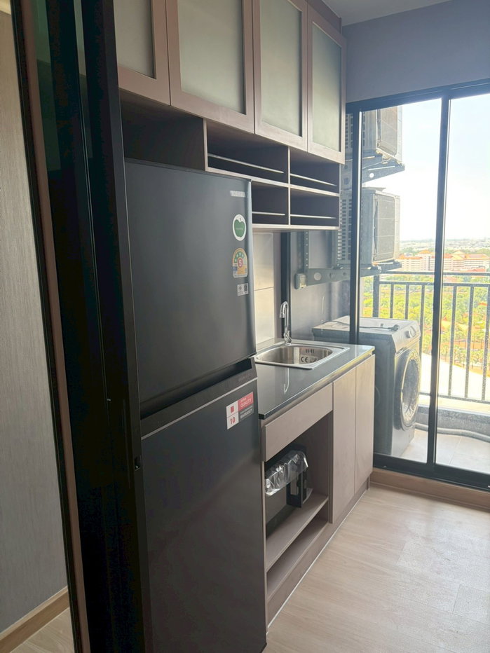รูป 🏡 ให้เช่า Terra Residence ห้องบิ้วอิน 13,000฿💖 ✨ ชั้น 21 ระเบียงทิศเหนือ วิวมธ  ✅️ พร้อมเข้าอยู่  - รูปที่ 13/17