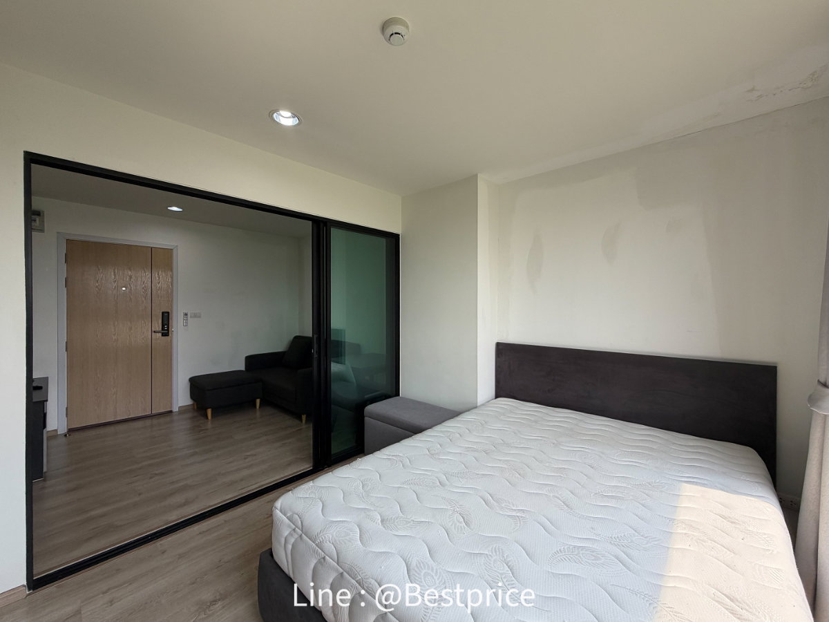 รูป BESTPRICE ให้เช่า Rise Rama 9 ห้องมุม เฟอร์ครบ ราคาพิเศษ  - รูปที่ 1/9