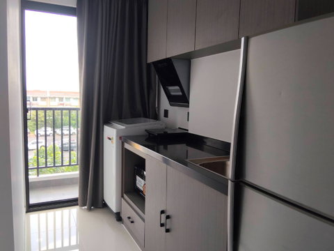 H1 Onnut - Ladkrabang Condo for rent 28 Sqm Fully Furnished all electric appliances 