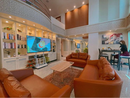 รูปภาพ S75 Condo for rent: The Royal Place 1, a luxurious penthouse in the heart of Bangkok. 4 bedrooms, 5 bathrooms, fully furnished with appliances.