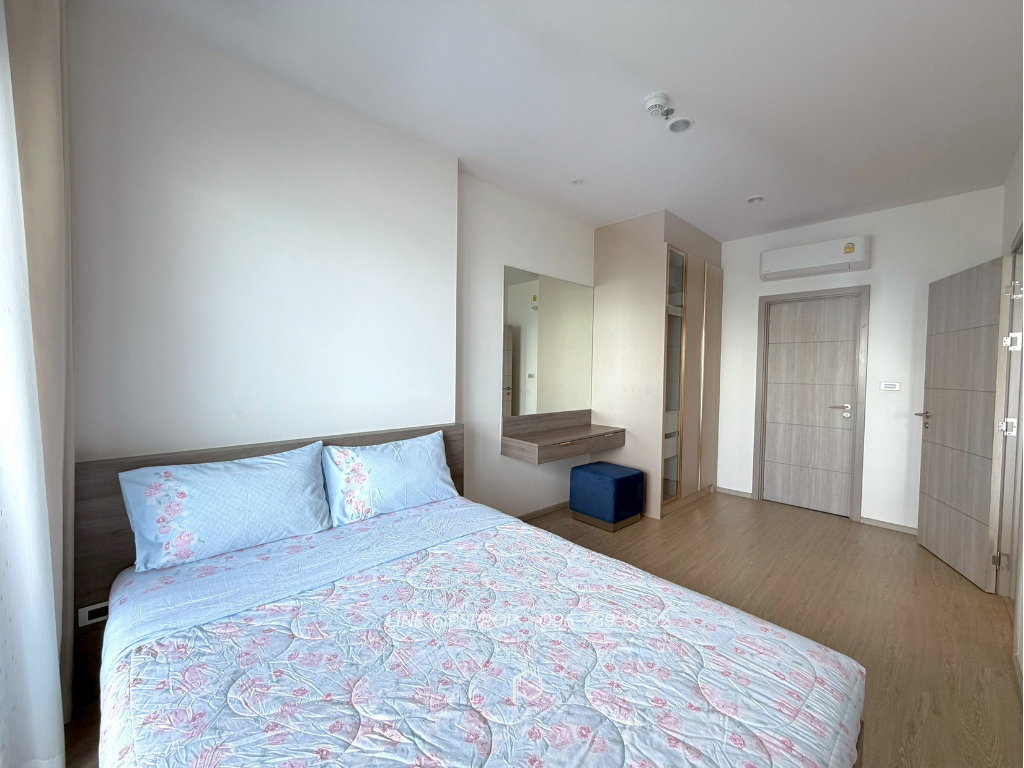 รูป คอนโดเช่าบางพระ ใกล้ตลาดหนองมนติดถนนสุขุมวิท The Symphony Condo✅ พร้อมเข้าอยู่ #CR0454 - รูปที่ 8/16
