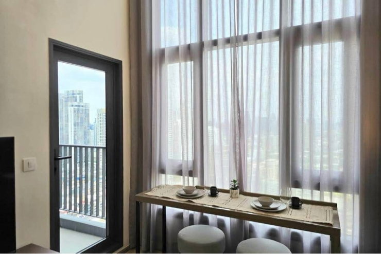 รูป ✨Duplex 2 Bedroom Unit For Rent @ Life Rama 4 - Asoke ✨🏡 - รูปที่ 5/6