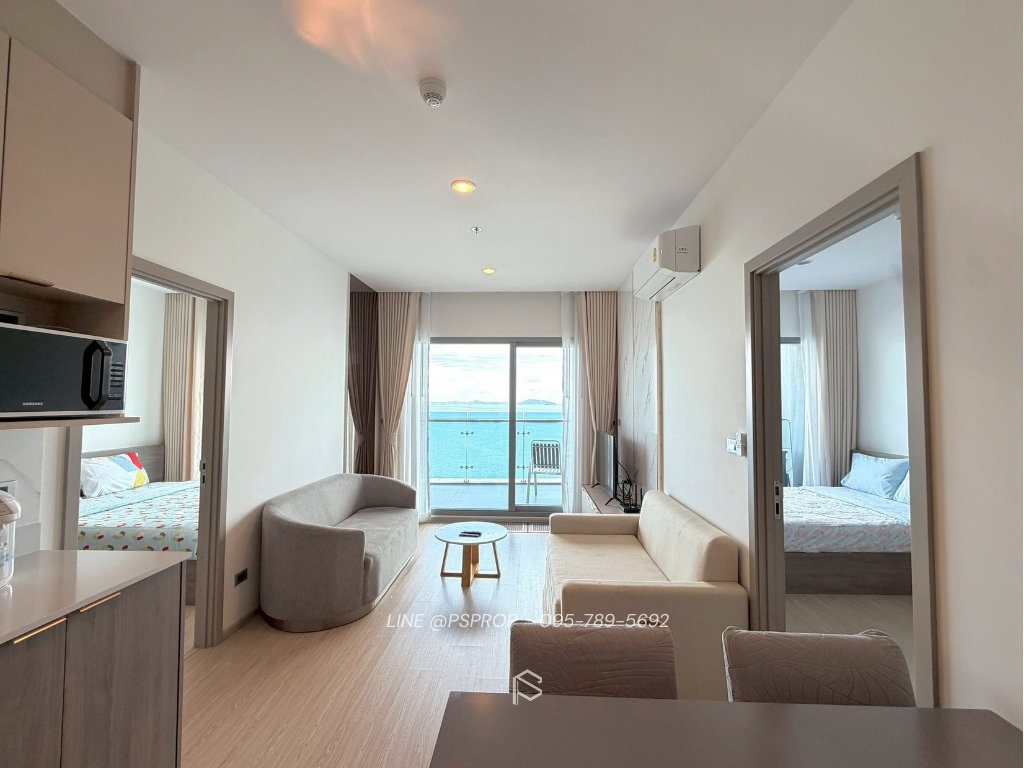 รูป คอนโดเช่าบางพระ ใกล้ตลาดหนองมนติดถนนสุขุมวิท The Symphony Condo✅ พร้อมเข้าอยู่ #CR0454 - รูปที่ 3/16