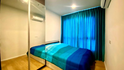 คอนโดให้เช่า : หน้า ม.เกษตร ศรีราชา ห้องมุม 32 ตรม. 11,000 บาท