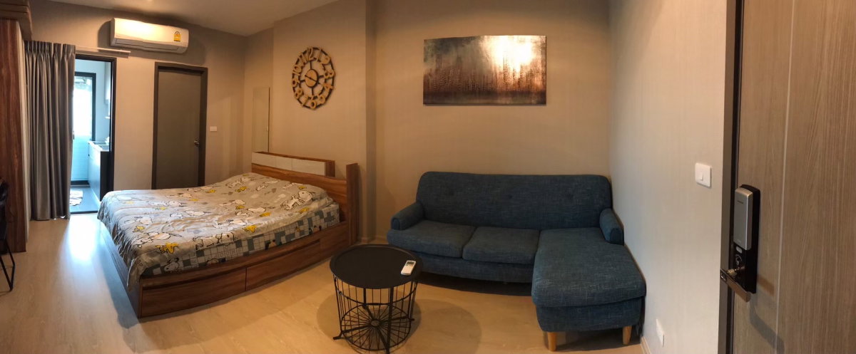 picture ðŊRare Item! IDEO Tha Phra Interchange, large room 35 sq m, garden floor, beautifully decorated, near MRT - 2/9