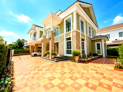Houses for sale Ramkhamhaeng University 2 : 📌 For Sell House NARASIRI BANGNA 2-story 4 bedroom 6 bathroom