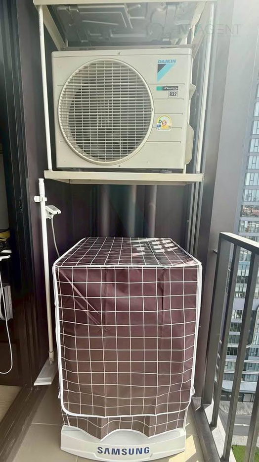 รูป 📌 ให้เช่าคอนโด นิว ดิสทริค อาร์ 9 อาคาร 1 ชั้น 15 1 ห้องนอน ขนาด 30 ตรม ใกล้ MRT พระราม 9 - รูปที่ 8/8