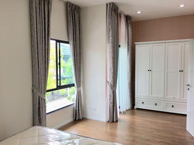 3-bed house for sale, 125 sqm, 38.4 sq wah, Baan Klang Muang the Edition Rama 9 - OnNut