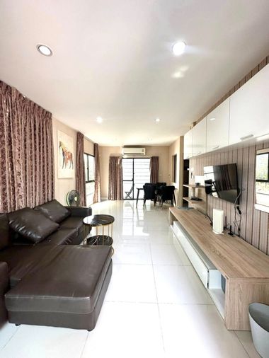 3-bed house for sale, 125 sqm, 38.4 sq wah, Baan Klang Muang the Edition Rama 9 - OnNut