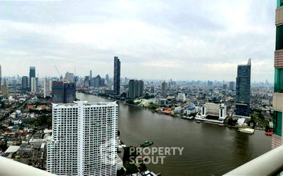 Condos for sale : 3-BR Condo At Watermark Chaophraya, 46th-Floor, Near BTS Krung Thon Buri (ID 2933366)
