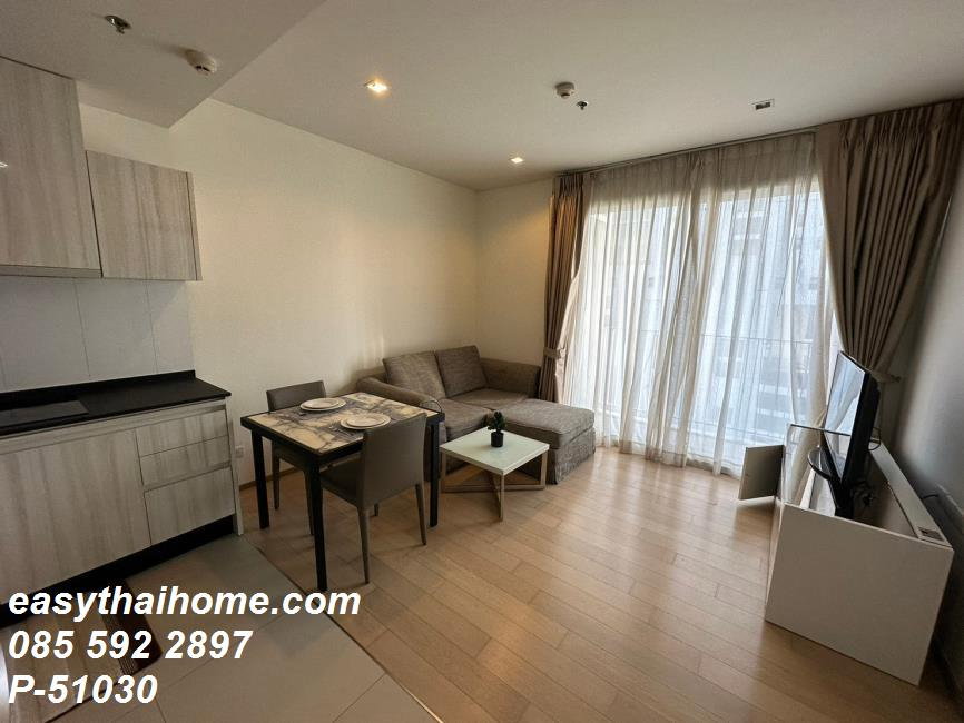 รูป P-51030 — ให้เช่าคอนโด ชั้น 14 HQ by Sansiri ใกล้ BTS ทองหล่อ 085-592-2897 Line: @easythaihome - รูปที่ 5/10