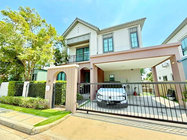 รูป บ้านเดี่ยวสไตล์โมเดิร์น 4 นอน 4 น้ำ5 แอร์ ราชพฤกษ์-345 โรบินสันไลฟ์สไตล์ ราชพฤกษ์ 1.05กม. รพ.ปากเกร็ด 2 1.2 กม. 54 ตร.ว.200 ตร.ม. - รูปที่ 1/8