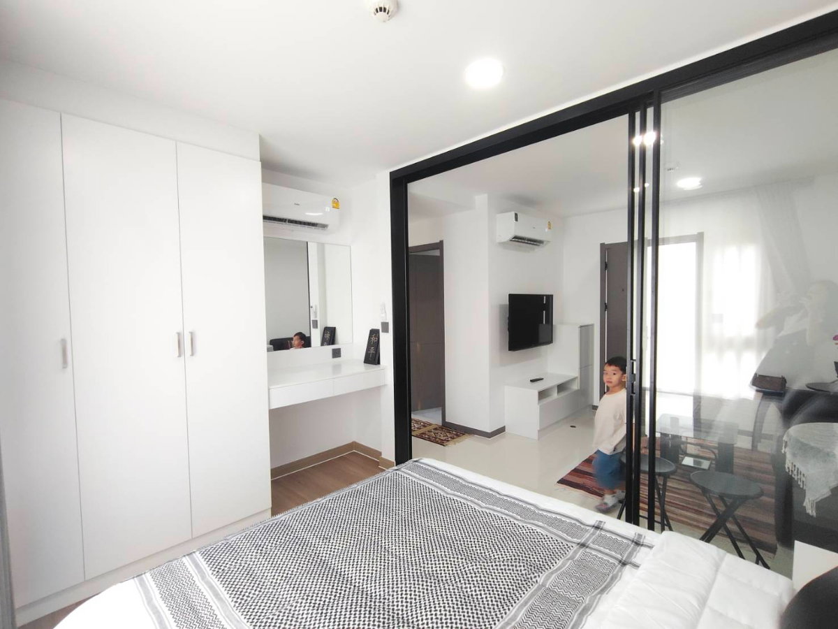 รูป ให้เช่า คอนโดใหม่ ห้องใหม่มือ 1 เอช วัน คอนโด อ่อนนุช-ลาดกระบัง H1 Condo Onnut-Ladkrabang ( ใกล้ เดอะพาซิโอมอลล์ ลาดกระบัง ) - รูปที่ 6/14