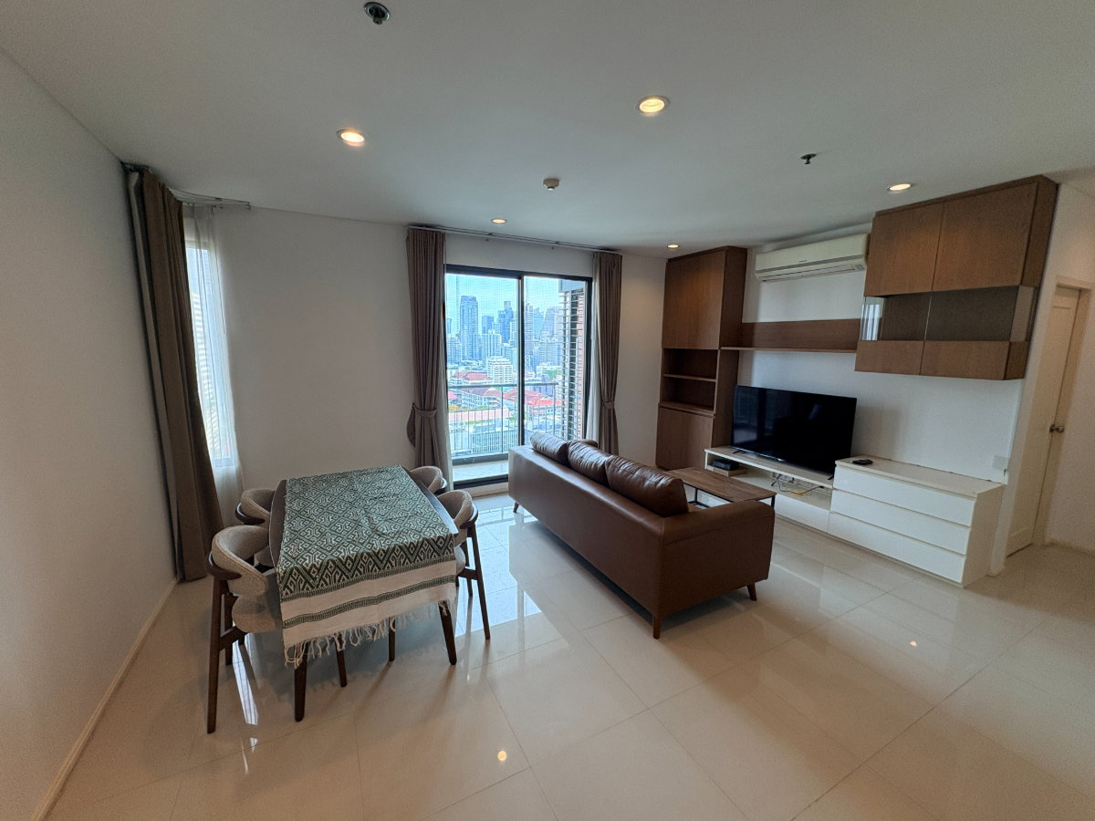รูป วิลล่าอโศก 2 Bedroom 2 Bathroom 81sqm ชั้นสูง วิวสวย - รูปที่ 2/26