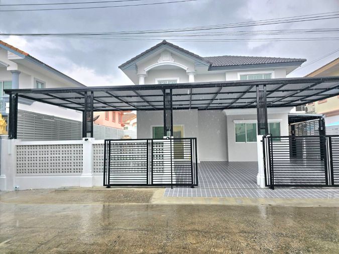 บ้านเดี่ยว2ชั้น ตกแต่งรีโนเวทใหม่ เดินทางสะดวก พื้นที่กว้างขวาง หมู่บ้าน พฤกษาวิลเลจ 1 ลำลูกกา คลอง5 บึงคำพร้อย ปทุมธานี ทำเลดี ราคาถูก