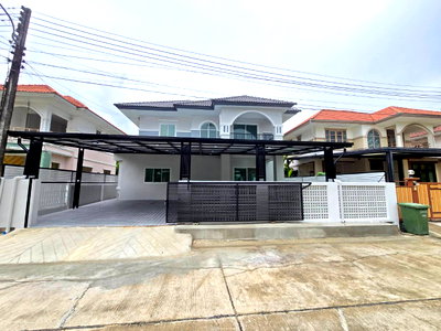 บ้านเดี่ยว รังสิต : บ้านเดี่ยวหลังใหญ่ รีโนเวทใหม่ ทำเลดี ม.เมลาวิลล์ คลอง2 ลำลูกกา11 ซ.เสมาฟ้าคราม ประชาธิปัตย์ ธัญบุรี ปทุมธานี เดินทางสะดวก