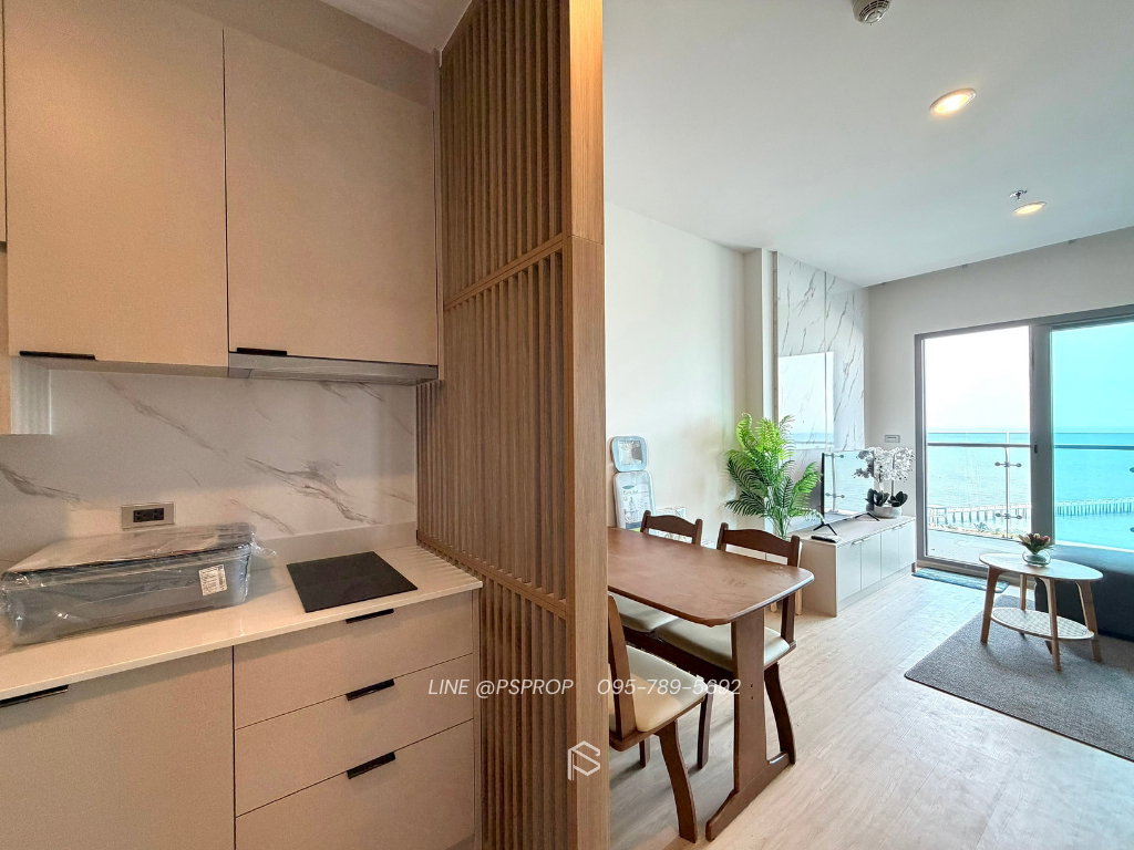 รูป คอนโดเช่าบางพระ ใกล้ตลาดหนองมนติดถนนสุขุมวิท The Symphony Condo✅ พร้อมเข้าอยู่ #CR0453 - รูปที่ 12/14