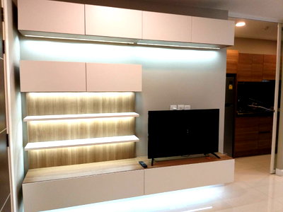 Condos for rent : For Rent The Metropolis Samrong Condominium 1 Bedroom 1 Bathroom 35 Sq.m.  on 7th Floor Rental Price 12,000 Baht/month