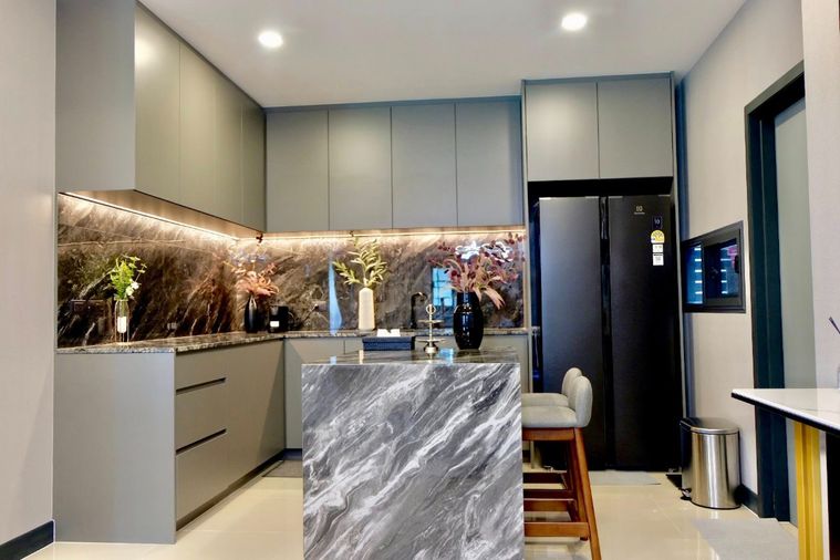 4-bed house for sale, 241 sqm, 46.4 sq wah, Baan Klang Muang The Edition bangna - Wongwaen