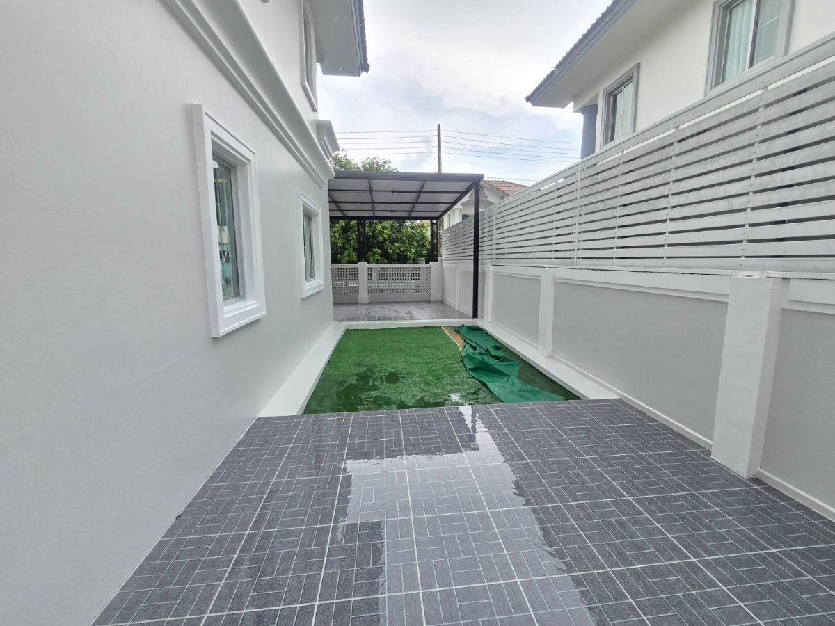 รูป บ้านเดี่ยว2ชั้น ตกแต่งรีโนเวทใหม่ เดินทางสะดวก พื้นที่กว้างขวาง หมู่บ้าน พฤกษาวิลเลจ 1 ลำลูกกา คลอง5 บึงคำพร้อย ปทุมธานี ทำเลดี ราคาถูก - รูปที่ 19/32