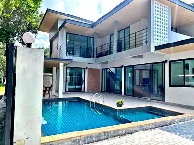 เช่าบ้านเดี่ยว ถลาง ภูเก็ต : วิลล่าให้เช่า 3 ห้องนอน ในโครงการ กันเกรา พูลวิล 6381579