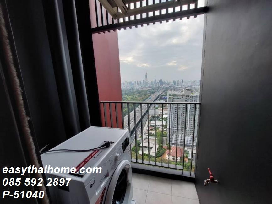 รูป P-51040 — ให้เช่าคอนโด ชั้น 33 Life Asoke Hype ใกล้ MRT พระราม 9 085-592-2897 Line: @easythaihome - รูปที่ 2/18