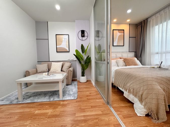 1-bed condo for sale, 22.6 sqm, Lumpini Park Nawamin - Si Burapha