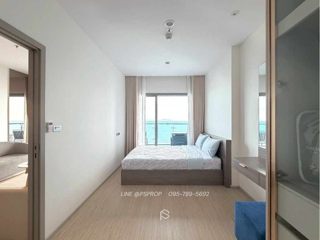 รูป คอนโดเช่าบางพระ ใกล้ตลาดหนองมนติดถนนสุขุมวิท The Symphony Condo✅ พร้อมเข้าอยู่ #CR0454 - รูปที่ 5/16