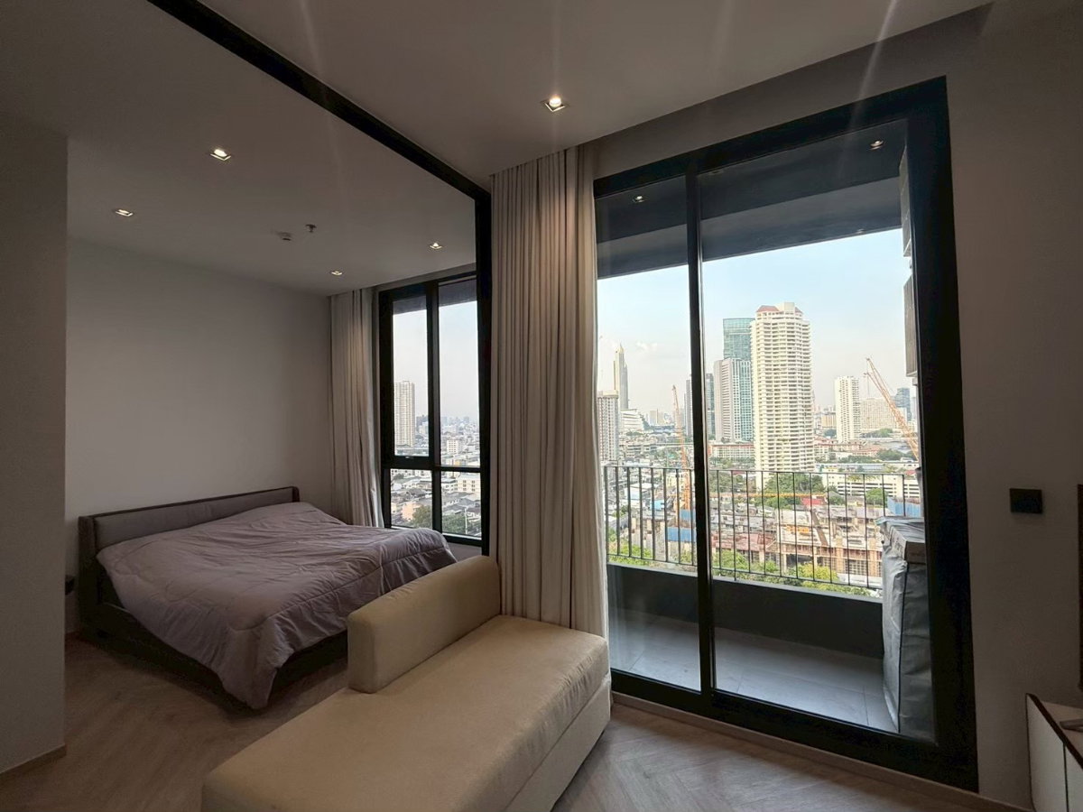 รูป 1 Bed 30 Sq.m, 17 Fl. Big balcony, River View - Chapter Charoennakorn-Riverside - รูปที่ 7/17