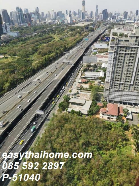 รูป P-51040 — ให้เช่าคอนโด ชั้น 33 Life Asoke Hype ใกล้ MRT พระราม 9 085-592-2897 Line: @easythaihome - รูปที่ 16/18