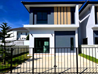 เช่าบ้านเดี่ยว ลำลูกกา ปทุมธานี : ให้เช่า บ้านเดี่ยว 2ชั้น บ้านใหม่ CPN Ville2 ลำลูกกา คลอง7
