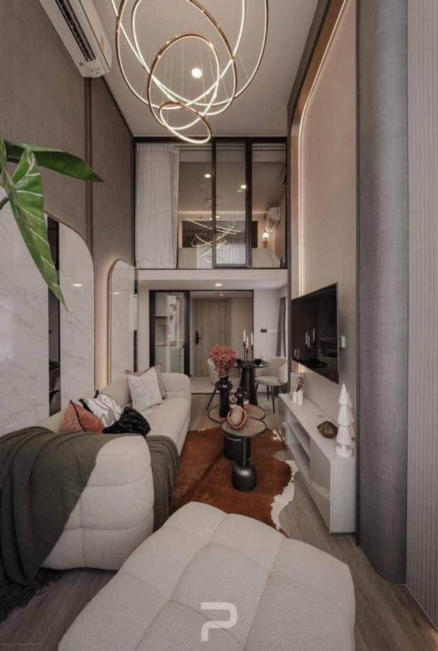 รูป ☘️📣ให้เช่า คอนโด โซโห แบงค็อก รัชดา        ว่างพร้อมเข้าอยู่ (Duplex 2ชั้น)  แต่งสวยครบครันกระเป๋าใบเดียวพร้อมเข้าอยู่ได้เลย☘️ - รูปที่ 10/15