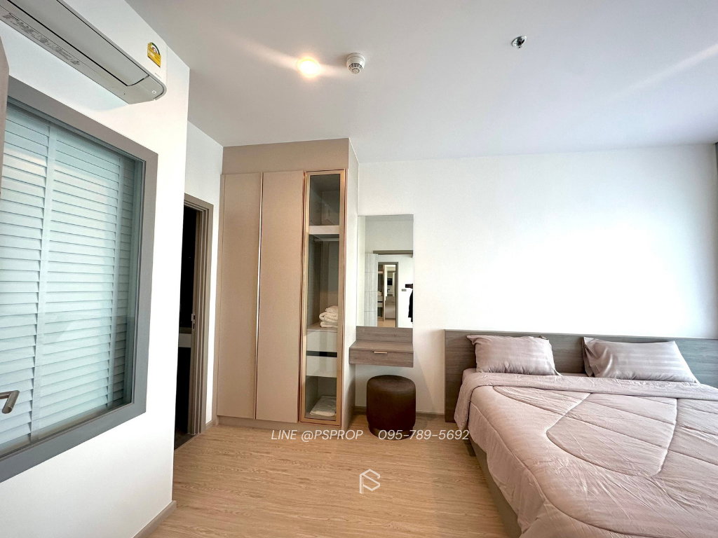 รูป คอนโดเช่าบางพระ ใกล้ตลาดหนองมนติดถนนสุขุมวิท The Symphony Condo✅ พร้อมเข้าอยู่ #CR0455 - รูปที่ 10/16