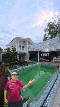Habitia Motif ฮาบิเทีย โมทิฟ บ้านเดี่ยวหลังใหญ่ กว้างมาก แต่งใหม่ มีสระว่ายน้ำ เฟอร์นิเจอร์สวยพร้อมอยู่