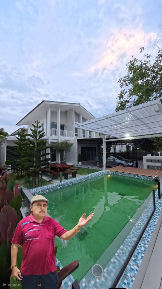 รูป Habitia Motif ฮาบิเทีย โมทิฟ บ้านเดี่ยวหลังใหญ่ กว้างมาก แต่งใหม่ มีสระว่ายน้ำ เฟอร์นิเจอร์สวยพร้อมอยู่ - รูปที่ 1/23