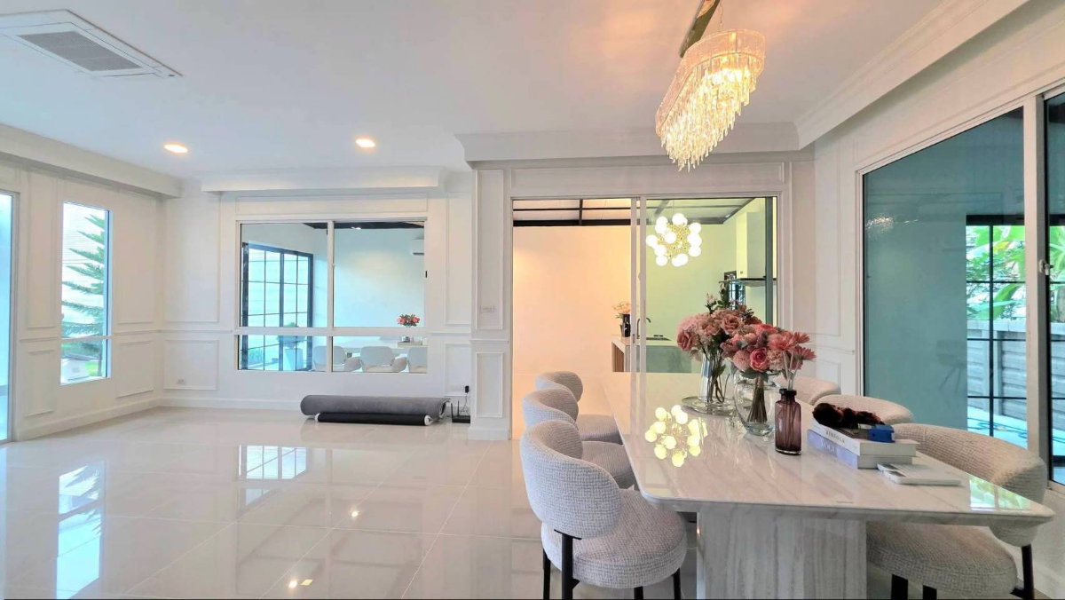 รูป Habitia Motif ฮาบิเทีย โมทิฟ บ้านเดี่ยวหลังใหญ่ กว้างมาก แต่งใหม่ มีสระว่ายน้ำ เฟอร์นิเจอร์สวยพร้อมอยู่ - รูปที่ 14/23