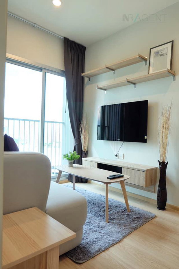 รูป 🚩 ให้เช่าคอนโด โนเบิล รีวอลฟ์ รัชดา อาคาร 1 ชั้น 15 1 ห้องนอน ขนาด 26.00 ตรม ใกล้ เซ็นทรัล พระราม9 - รูปที่ 1/8