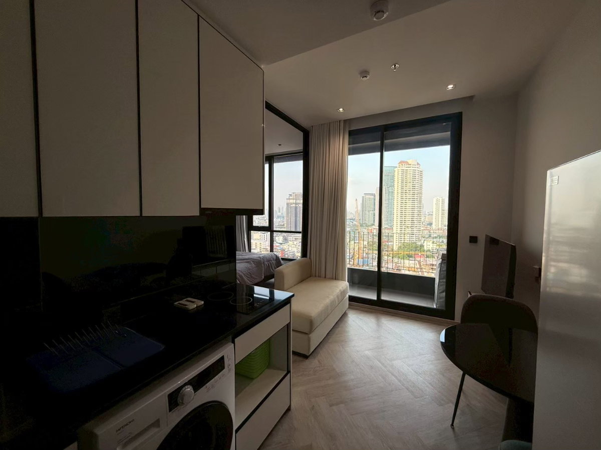 รูป 1 Bed 30 Sq.m, 17 Fl. Big balcony, River View - Chapter Charoennakorn-Riverside - รูปที่ 17/17