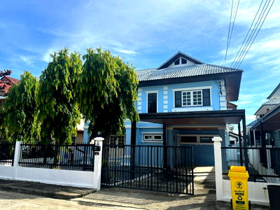 เช่าบ้านเดี่ยว MRT บางรักน้อยท่าอิฐ : ND0675    🏡ให้เช่าบ้านเดี่ยว หมู่บ้าน บ้านมณียา รัตนธิเบศน์🏡