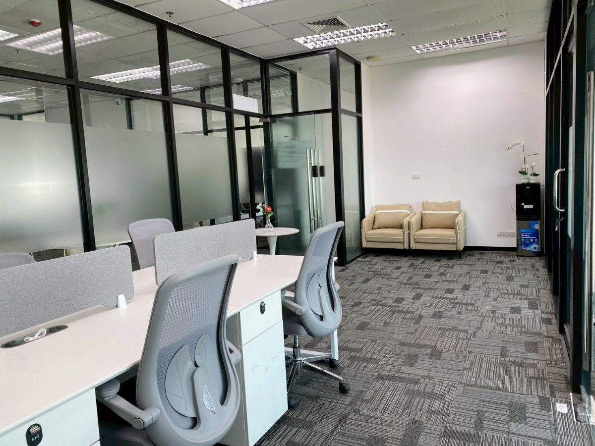 รูป OK Space @เมเจอร์ ทาวเวอร์ พระราม9 50ตรม พื้นที่สำนักงานให้เช่า ใกล้แอร์พอร์ตลิงค์ รามคำแหง เฟอร์ฯครบ พร้อมใช้งาน - รูปที่ 8/12