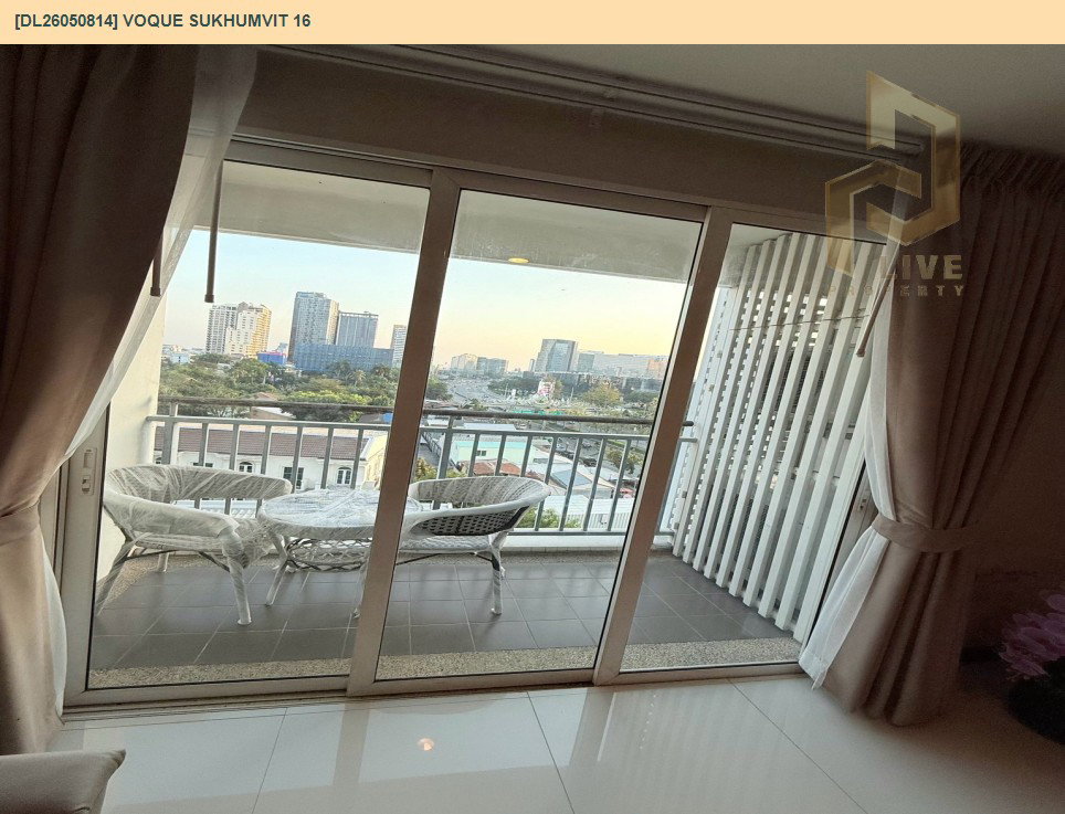 รูป DL26050814 ให้เช่าคอนโด โว๊ค สุขุมวิท 16 (Voque Sukhumvit 16) ใกล้ BTS อโศก พร้อมเข้าอยู่ โทรด่วน 0614453194 LineID @162cjixi - รูปที่ 7/21