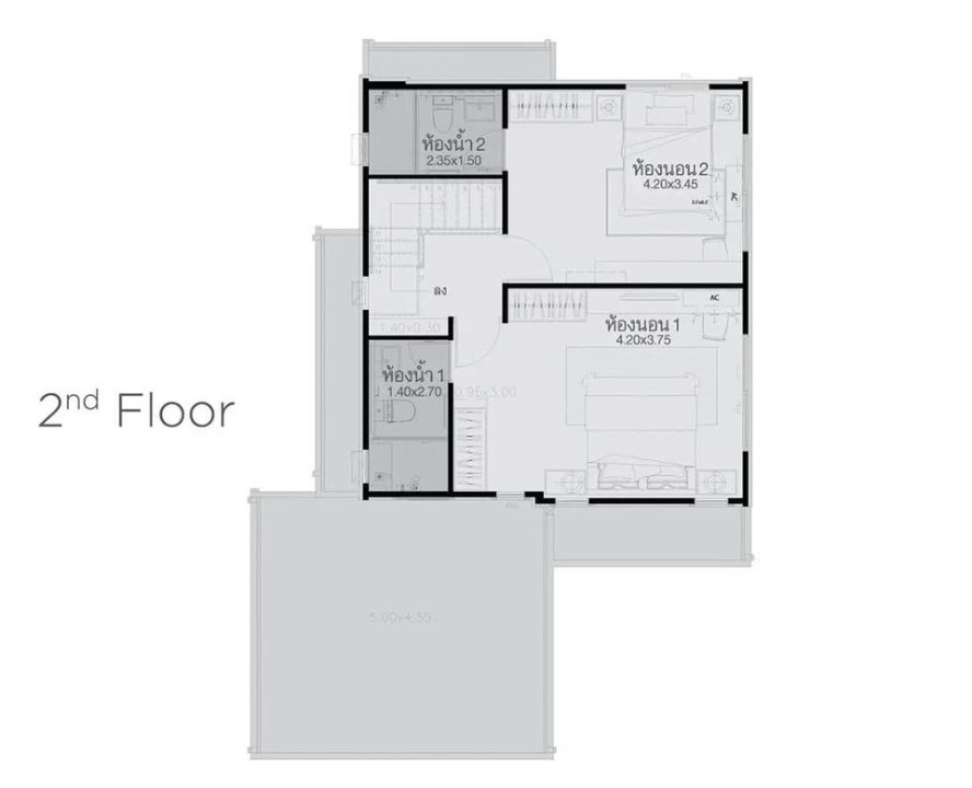 รูป House for Rent Land & Houses Project – Only 5 minutes to Mega Bangna - รูปที่ 21/21