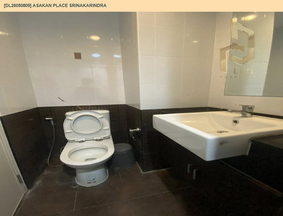 รูป DL26050809 ให้เช่าคอนโด อัสสกาญจน์ เพลส ศรีนครินทร์ (Asakan Place Srinakarindra) ใกล้ ARL หัวหมาก พร้อมเข้าอยู่ โทรด่วน 0614453194 LineID @162cjixi - รูปที่ 13/14