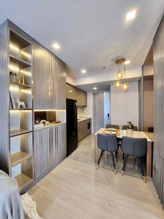 รูป ห้องว่าง* ✅ ✅ ให้เช่า - One 9 Five Asoke - Rama 9 , Luxury Class 2 ห้องนอน พร้อมเข้าอยู่ ติดต่อไลน์ @bktasset หรือโทร 095-325-8928 - รูปที่ 8/10