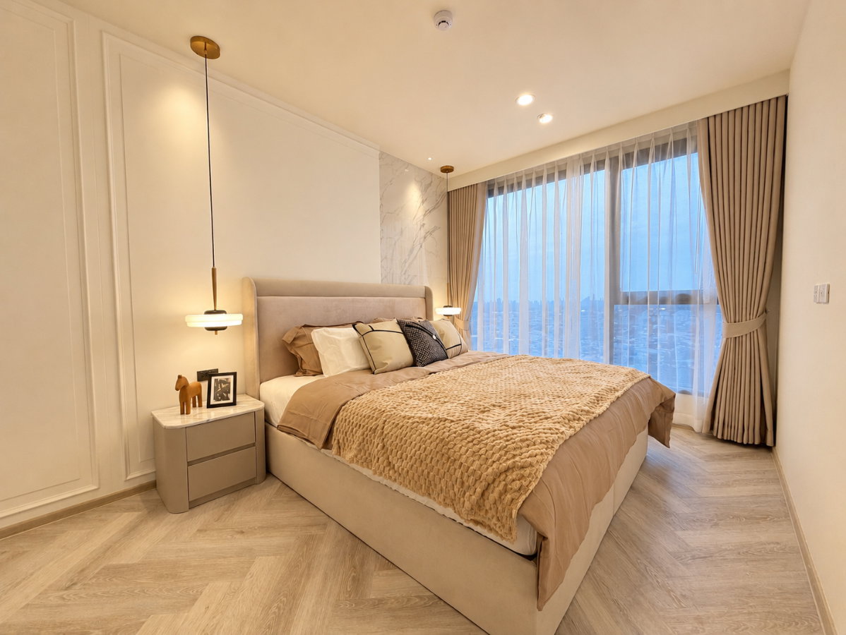 รูป Ideo Mobi Sukhumvit Eastpoint  2 ห้องนอน duplex เพดานสูงโปร่ง แต่งครบ ห้องใหม่ ราคาจากโครงการ - รูปที่ 6/9