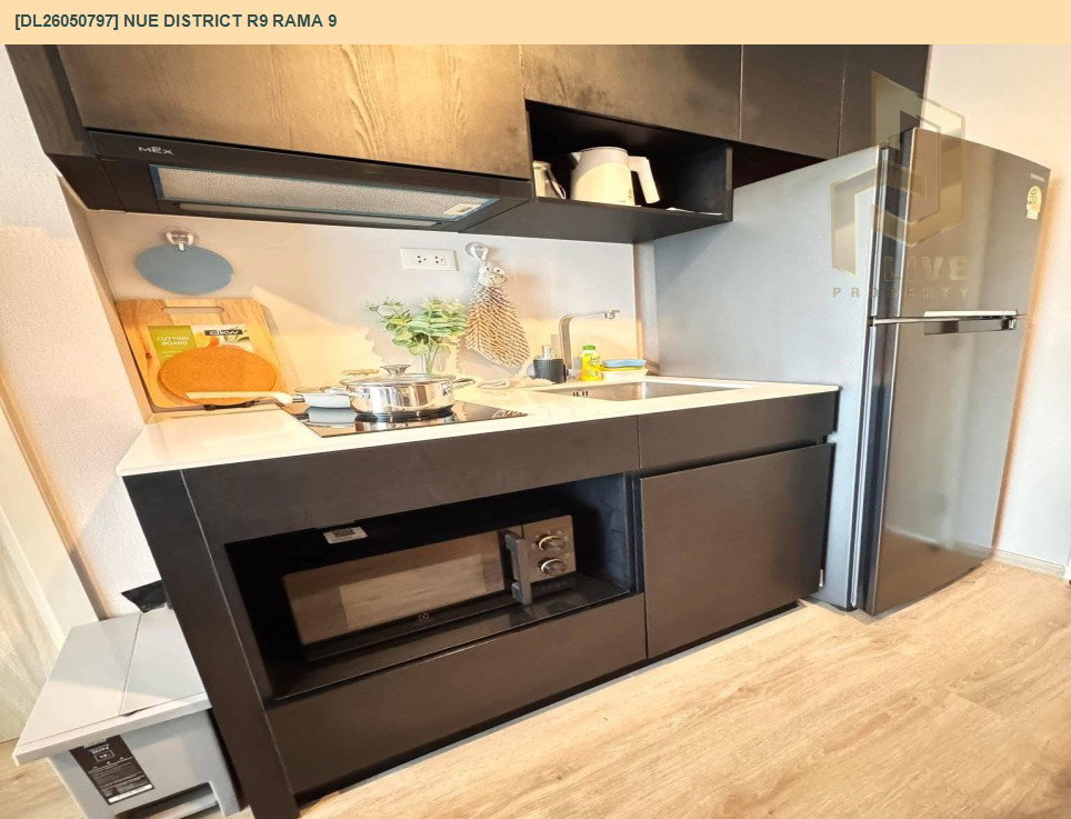 รูป DL26050797 ให้เช่าคอนโด นิว ดิสทริค อาร์ไนน์ พระราม 9 (Nue District R9 Rama 9) ใกล้ - พร้อมเข้าอยู่ โทรด่วน 0638692663 LineID @655ebbvc - รูปที่ 5/9
